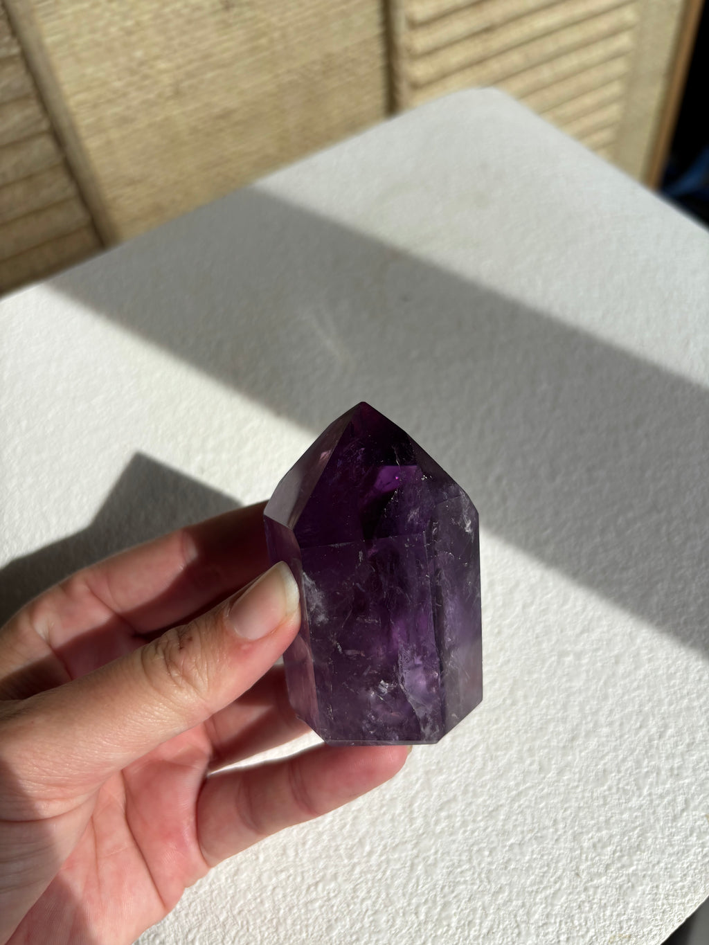 Purple Amethyst Tower