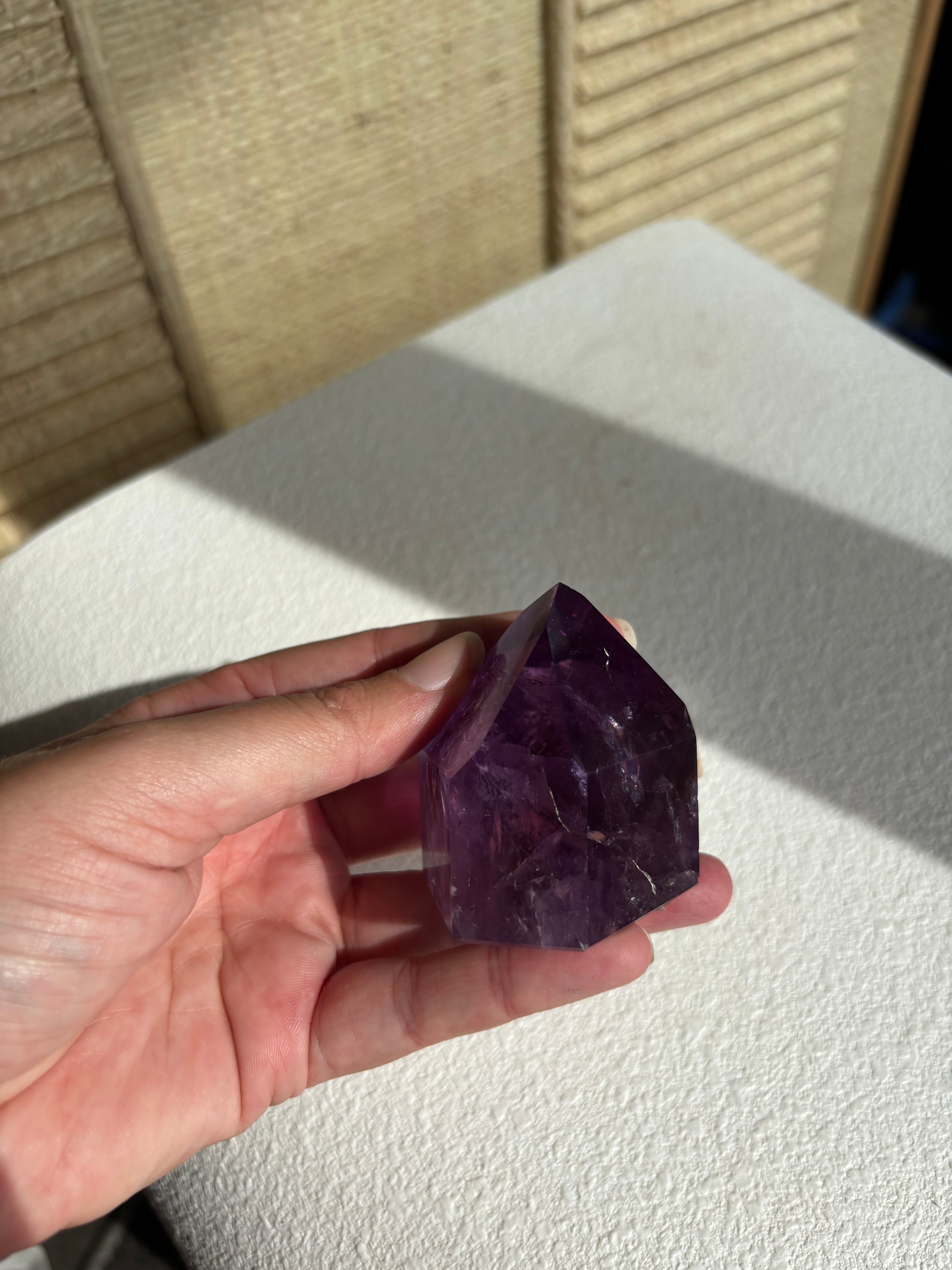 Purple Amethyst Tower
