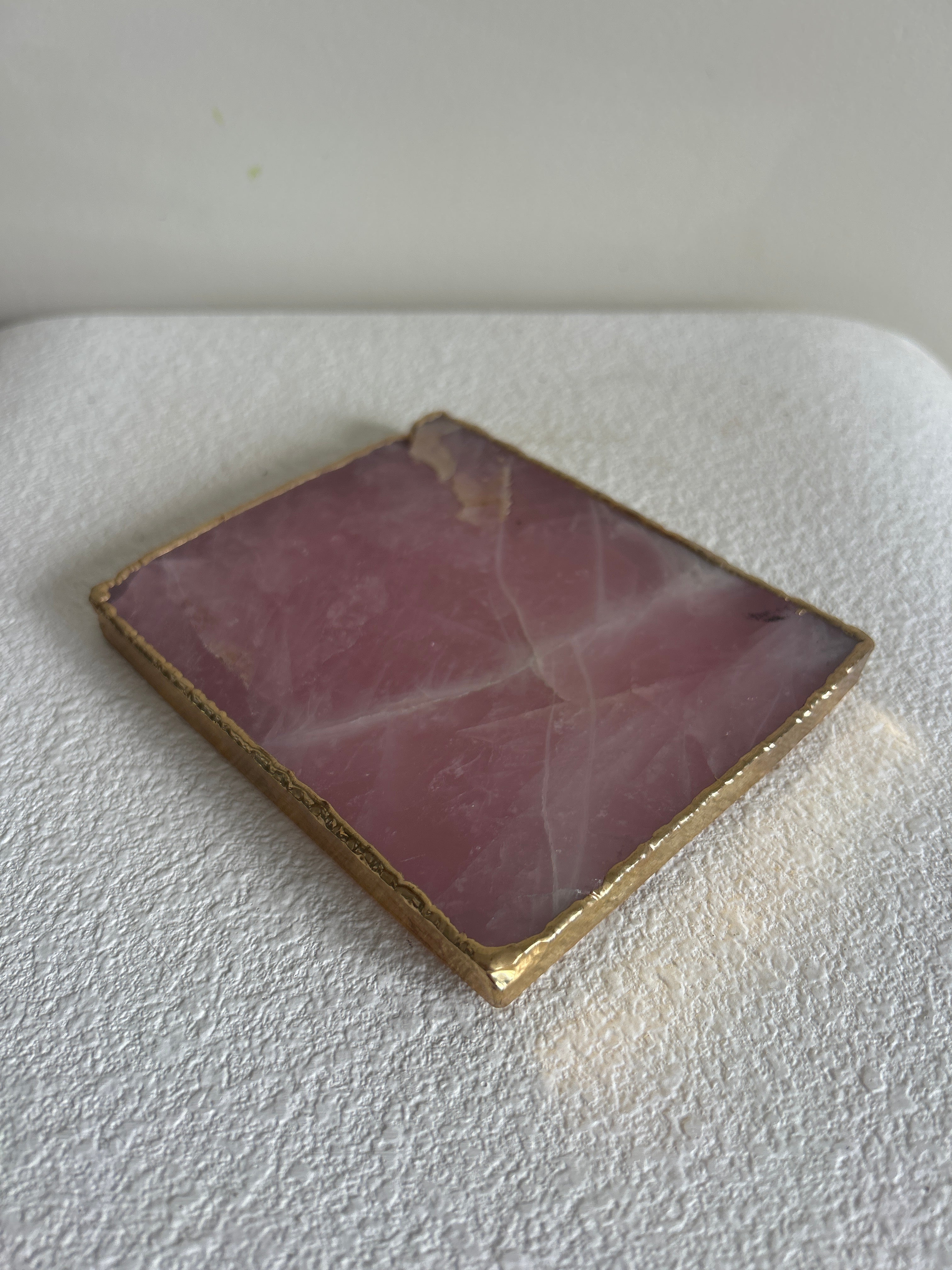 Pink Amethyst Coaster